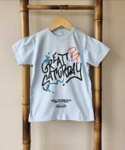 Remera manga corta varon Great saturday