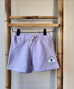 Short nena estampado parche genuchi