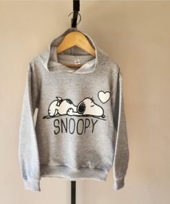 Buzo c capucha rustico snoopy